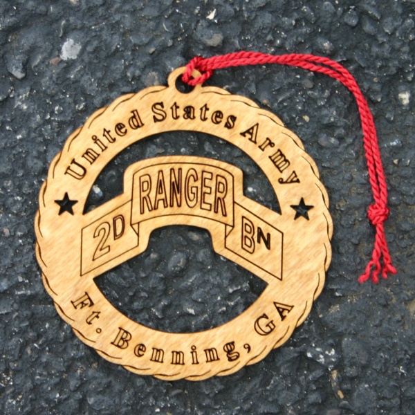 2nd Ranger Bn Ornament